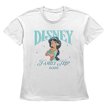 Women's Disney's Aladdin Jasmine Family Trip 2026 Graphic Tee
