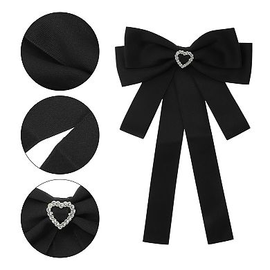 Women's Large Bowknot Ribbon Bow Brooch 1Pc