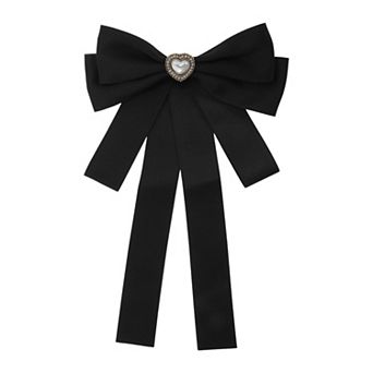 Women's Large Bowknot Ribbon Bow Brooch 1 pc