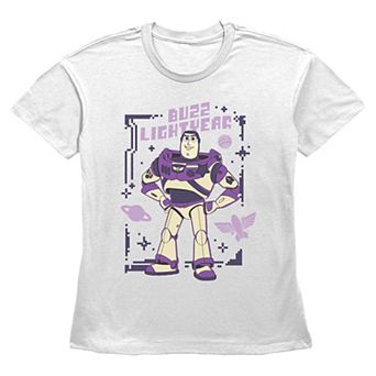 Women's Disney / Pixar's Toy Story 5 Buzz Lightyear Space Icons Graphic Tee