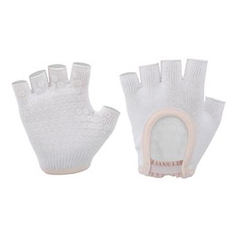 Durable Fingerless Yoga Gloves One Size 1Pair