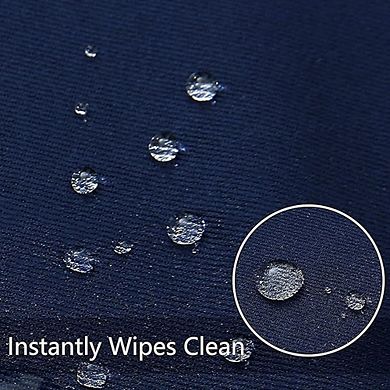 Microfiber Rectangle Tablecloth Oil- & Spill-Proof Water-Resistant Cover