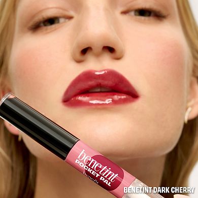 Benetint Pocket Pal Dual-Ended Longwear Lip Stain, Cheek Tint, and Gloss