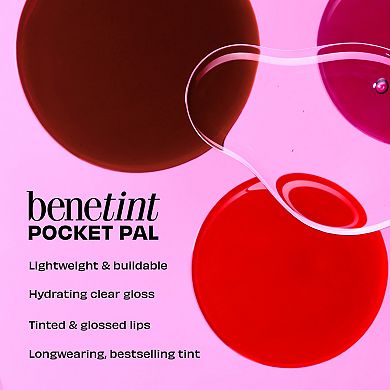 Benetint Pocket Pal Dual-Ended Longwear Lip Stain, Cheek Tint, and Gloss