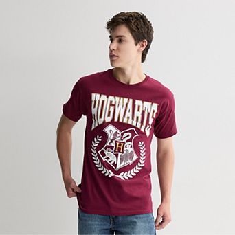 Men's Harry Potter Hogwarts School Crest Graphic Tee