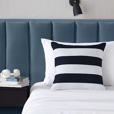 Nautica Sailor Stripe 18x18 Decorative Pillow