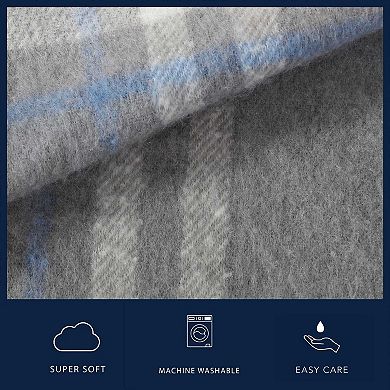 Nautica Plaid 20x20 Decorative Pillow
