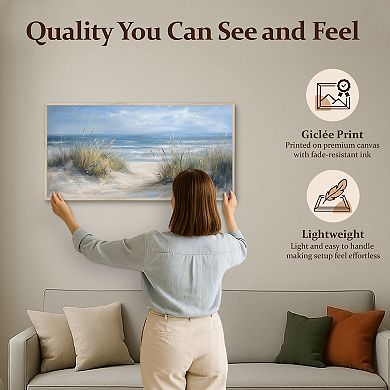 Coastal Peace Framed Wall Art