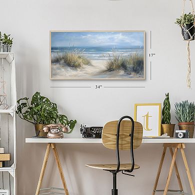 Coastal Peace Framed Wall Art