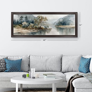 Shore Mist Framed Wall Art