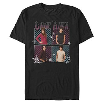 Men's Disney's Camp Rock Portraits Graphic Tee