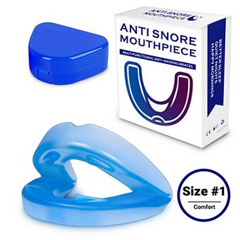 YEVYO Anti-Snoring Mouthpiece,Mouth Guard with +2mm Jaw Adjustment, Breathable Anti Snoring Solution