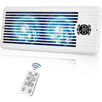 TMWINGS Register Booster Fan for 4" x 12" Register Holes, Smart AC Vent Booster Fans