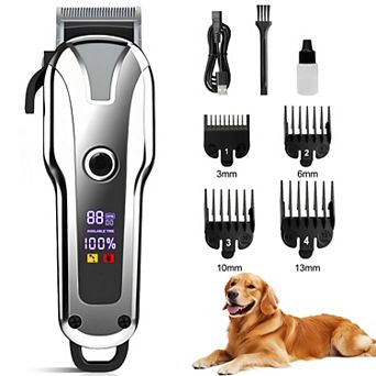 YEVYO Dog Grooming Kit Adjustable Dog Trimmer, Washable for Dogs & Cats Trimmer