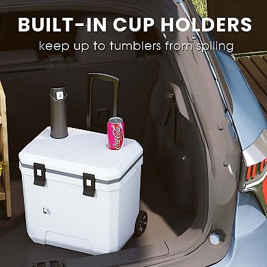 38QT Portable Cooler with Handle