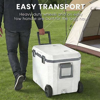 48QT Portable Cooler with Handle