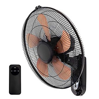 TMWINGS 20 Inch Wall Mounted Fans with Remote Control, Oscillating Fan with 3 Speed Settings