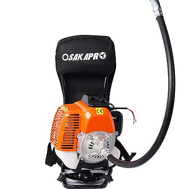 52cc 2-Cycle Gas Powered Backpack Multi-Functional Garden Tool System