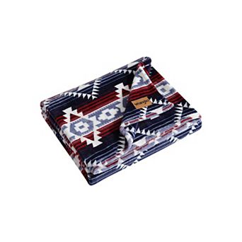 Wrangler Patterned Throw Blanket