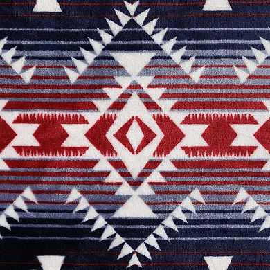 Wrangler Patterned Throw Blanket