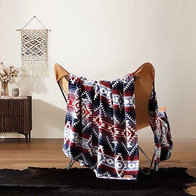 Wrangler Patterned Throw Blanket