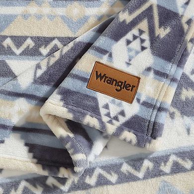 Wrangler Patterned Throw Blanket