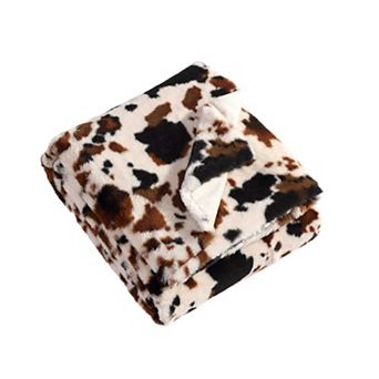 Wrangler Spotted Cow Throw Blanket
