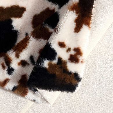Wrangler Spotted Cow Throw Blanket