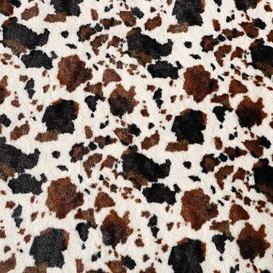 Wrangler Spotted Cow Throw Blanket