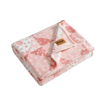 Wrangler Rodeo Pink Throw Blanket