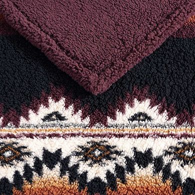 Wrangler Fog Brown Throw Blanket