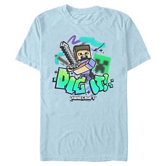 Men's Minecraft Dig It Graphic Tee