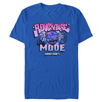 Men's Minecraft Adventure Mode Graphic Tee
