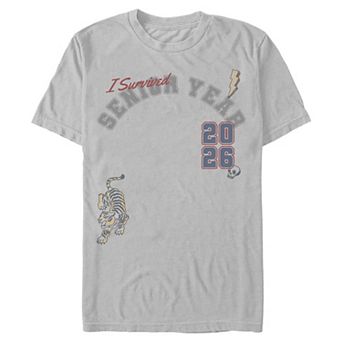 Men's I Survived Senior Year 2026 Graphic Tee