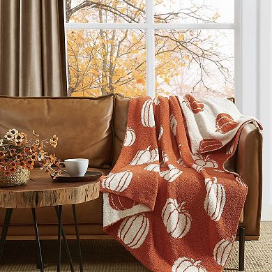 Truly Soft Reversible Cozy Throw Blanket