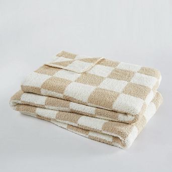 Truly Soft Reversible Cozy Throw Blanket