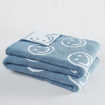 Truly Soft Reversible Cozy Throw Blanket
