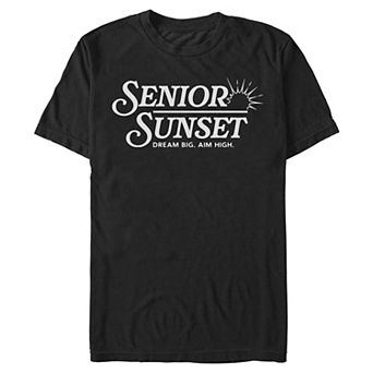 Men's Senior Sunset Dream Big Graphic Tee