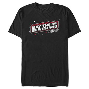 Men's Star Wars May The 4th Be With You 2026 Graphic Tee