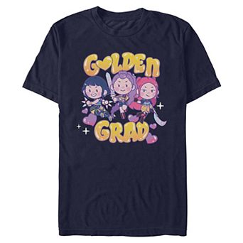 Men's Huntrix K-Pop Demon Hunters Golden Grad Graphic Tee