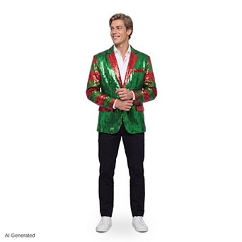 Men's Sequins Elf Blazer
