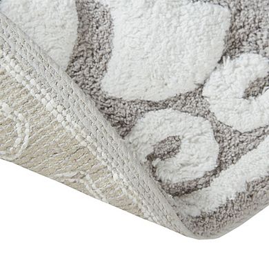 25 inch Medallion Cotton Tufted Bath Rug