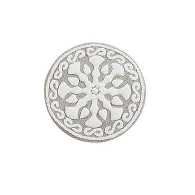 25 inch Medallion Cotton Tufted Bath Rug