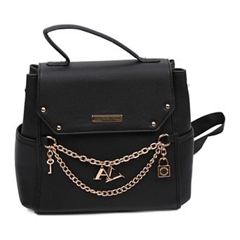 Adrienne Vittadini Westside Backpack With Charms