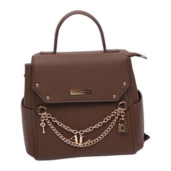 Adrienne Vittadini Westside Backpack With Charms