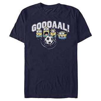 Men's Despicable Me Minions Goooaal! Graphic Tee