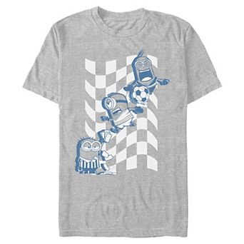 Men's Despicable Me Minions Soccer Game Graphic Tee