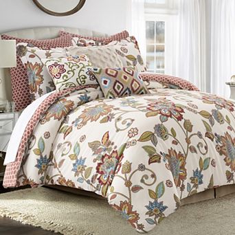 Levtex Home Clementine Floral Duvet Cover Set with Shams
