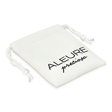 Aleure Precioso Sterling Silver Ball & Circular Disc Drop Fishhook Earrings