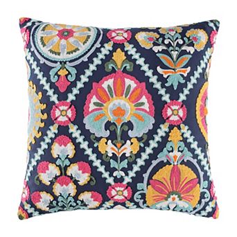 Levtex Home Roshita Crewel Suzani Decorative Throw Pillow